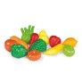 Kit Comidinha Infantil - Frutas e Verduras - 12 Peças - Coloridas - TaTeTi