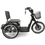Triciclo Elétrico Fox 800w Freio-Disco e Ré Preto - Duos Bike