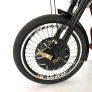 Triciclo Elétrico Fox 800w Freio-Disco e Ré Vermelho - Duos Bike