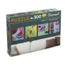 Kit 4 Quebra Cabeças 300 Peças Decorart Verão - Grow
