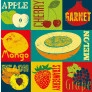 Kit 4 Quebra-Cabeças - 300 peças - Decorart - Pop Art Fruits - Grow