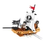 Blocos de Montar - Piratas - Navio de Batalha - 100 Peças - Xalingo 