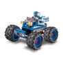 Blocos de Montar - Monster Truck -  Azul - 107 peças - Xalingo
