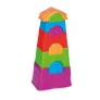 Torre de Empilhar Didática Colorida - Torre Maluca - TaTeTi