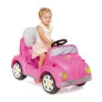 Carrinho de Passeio e Pedal - 1300 Fouks Rosa - Calesita com Haste Direcionável
