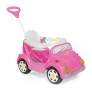 Carrinho de Passeio e Pedal - 1300 Fouks Rosa - Calesita com Haste Direcionável