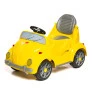 Carrinho de Passeio e Pedal - 1300 Fouks Amarelo - Calesita com Haste Direcionável