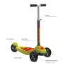 Patinete Infantil Skatenet Plus - Chamas - Verde - Bandeirante