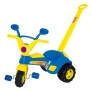 Triciclo Infantil Baby Music com Haste e Som - Azul - Cotiplás