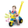 Triciclo Infantil Baby Music com Haste e Som - Azul - Cotiplás