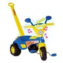 Triciclo Infantil Baby Music com Haste e Som - Azul - Cotiplás
