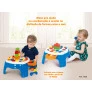 Mesa de Atividades Didáticas - Play Time - Azul - Cotiplás