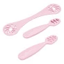 Kit Colheres de Treinamento - Dippy - Kinddy - Rosa - Lolly