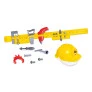 Kit Ferramentas Infantil - Mega Oficina - Capacete e Cinto - 15 Peças - Samba Toys