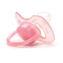 Chupeta - Silicone Ultra Soft - 0-6m - Comfort - Rosa - Buba