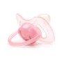 Chupeta - Silicone Ultra Soft - 0-6m - Comfort - Urso Rosa - Buba