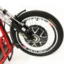 Triciclo Elétrico Lithium Freio a Disco com Ré Farol e Alarme Fox Vermelho - Duos Bike