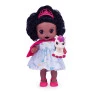 Boneca de Vinil - Baby’s Collection - Conto de Fadas - Unicórnio - Negra - Super Toys