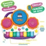 Pianinho Musical e Percussão Infantil - Mundo Bita - Fun Divirta-se