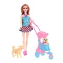 Boneca Articulada - 30cm - Dream Doll - Taking My Pets to Ride - Sortida - Candide