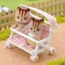 Acessório - Sylvanian Families - Carrinho Duplo - Epoch Magia