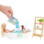 Boneca Articulada - Barbie Dia de Spa - Banho de Espuma Relaxante - Mattel