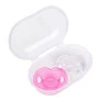 Kit 2 Chupetas - Silicone - 6m - Rosa - Lolly Kinddy