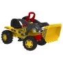 Mini Veículo a Pedal - Trator Escavadeira com Som - Bandeirante