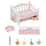 Acessórios e Móveis - Sylvanian Families – Berço com Móbile - Epoch Magia