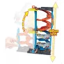 Conjunto e Pista - 2 em 1 - Hot Wheels City - Torre de Corrida - Mattel
