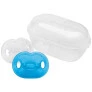 Kit 2 Chupeta - 100% Silicone - Lolly Kinddy - 0-6m - Azul - Lolly