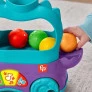 Figura Interativa de Puxar - Dino Bolinhas Divertidas - 40 sons - Fisher-Price