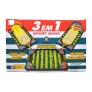 Jogo 3 em 1 Sport Game - Tiro ao Alvo - Futebol - Boliche - Braskit