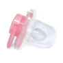 Chupeta - Silicone Ultra Soft - 0-6m - Comfort - Urso Rosa - Buba