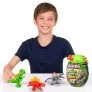 Figura Surpresa - Smashers - Mini Jurassic Light up Dino - Ovo Médio - Fun Divirta-se