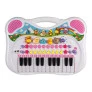 Teclado Infantil - Piano Musical Animal - Rosa - Braskit