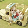 Carro Roda Livre - Sylvanian Families - Camping Van da Família - Epoch Magia