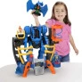 Boneco e Cenário - DC Super Friends - Centro de Comando Robótico do Batman - Imaginext