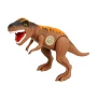 Dinossauro Tirano Rex com Som e Dinos - 43 cm - Marrom - Adijomar