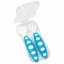 ‎Kit Talher com Estojo para Bebê - Colher e Garfo - Azul - Buba