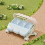 Acessório - Sylvanian Families - Carrinho Trigêmeos - Epoch Magia