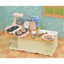 Acessórios e Móveis - Sylvanian Families - Cozinha com Ilha - Epoch Magia