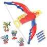 Lançador e Arco de Brinquedo com Alvos - Herói Arqueiro - Braskit 