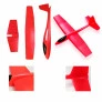 Avião Planador Infantil - Voo Leve Super - Vermelho - DM Toys