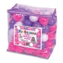 Kit 100 Bolinhas Coloridas de Plástico - Rosa, Lilás e Branca - Braskit_B4204_1