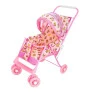 Carrinho de Boneca Luxo Reclinável - Rosa - MeP Kids