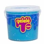 Balde de Massinha - Gelelé Slime Big - Princesa Azul - Doce Brinquedo