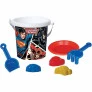 Balde de Praia Infantil - Liga da Justiça - DC Comics - 7 Peças - Rosita