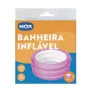 Banheira Inflável Redonda - 80 Litros - Rosa - Mor 