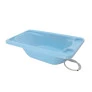 Banheira para Bebê com Suporte - Acqua Trio - Azul Pastel - Galzerano